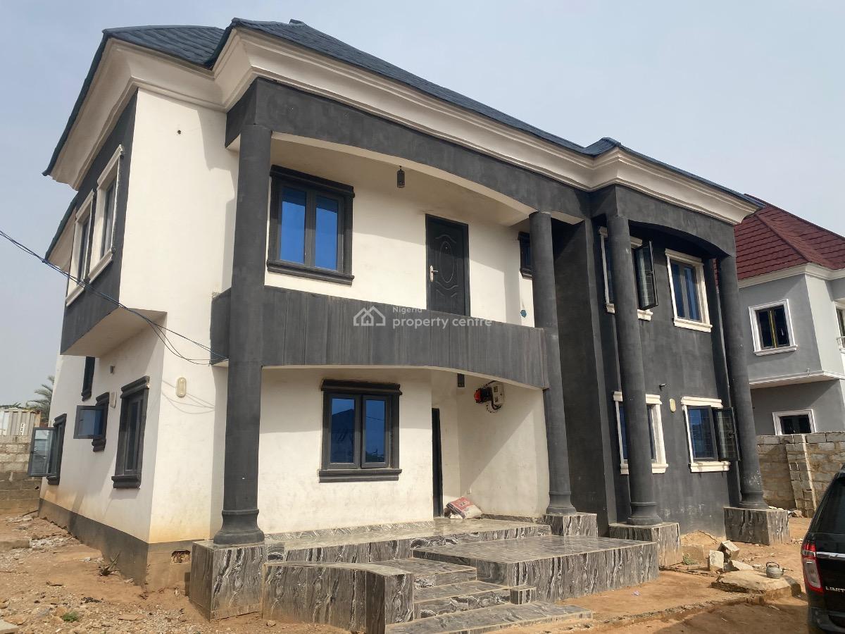 Newly Built 2 Units of 5 Bedrooms Duplex with Double Sitting Rooms, Close to The Airport Expressway By Aco Estate, Sabon Lugbe, Lugbe District, Abuja, Detached Duplex for Sale