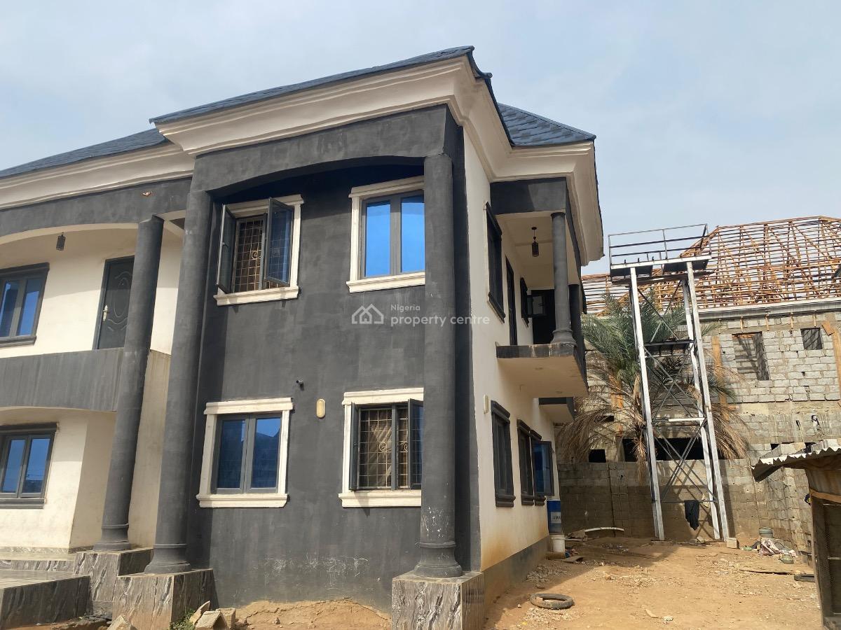 Newly Built 2 Units of 5 Bedrooms Duplex with Double Sitting Rooms, Close to The Airport Expressway By Aco Estate, Sabon Lugbe, Lugbe District, Abuja, Detached Duplex for Sale