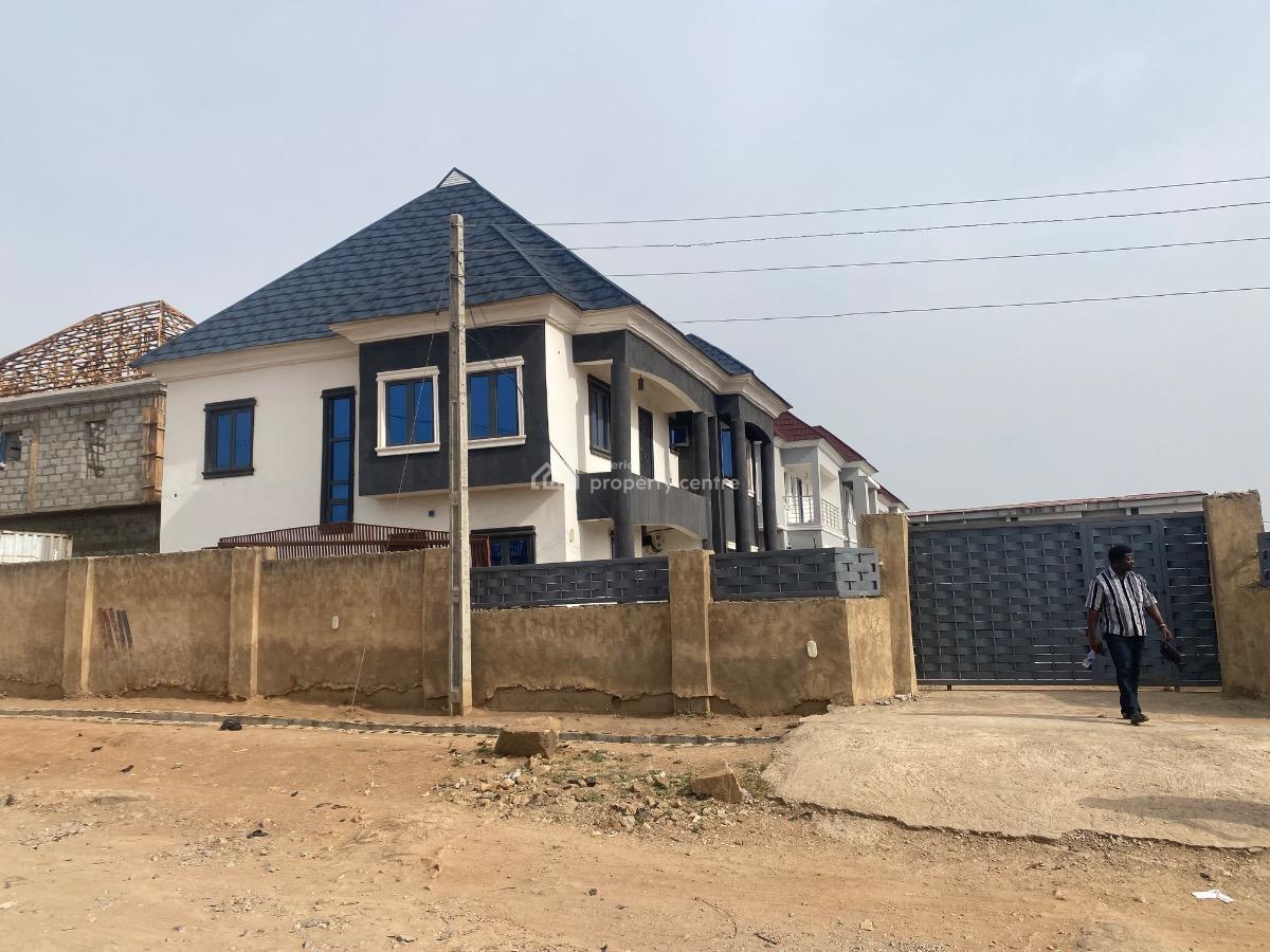 Newly Built 2 Units of 5 Bedrooms Duplex with Double Sitting Rooms, Close to The Airport Expressway By Aco Estate, Sabon Lugbe, Lugbe District, Abuja, Detached Duplex for Sale