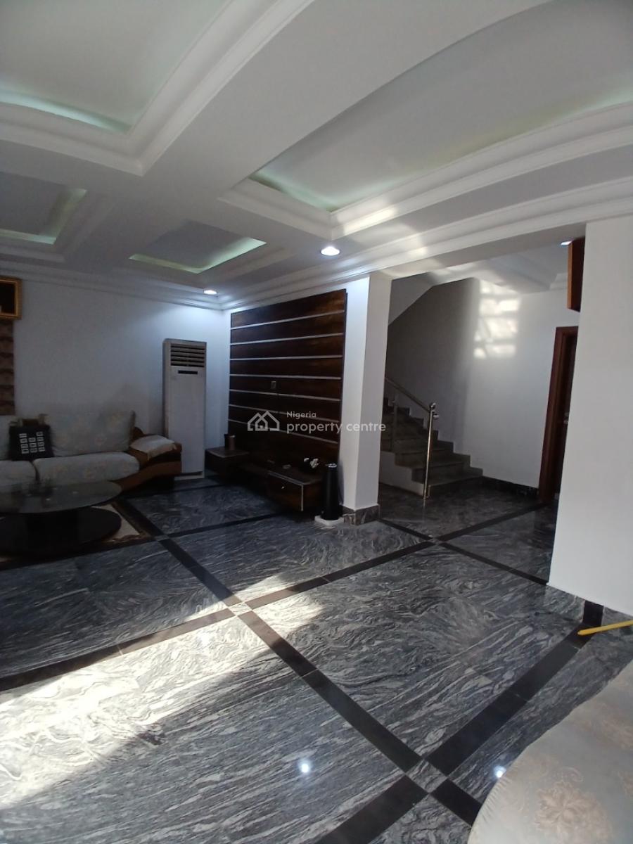 Fully Furnished 4 Bedroom Terrace Duplex with 1room Bq, Guzape Abuja Diplomatic Zone, Guzape District, Abuja, Terraced Duplex for Rent