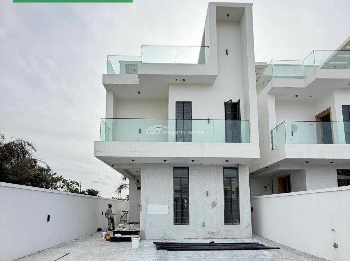 Contemporary 5 Bedroom Detached Duplex with Bq, Ikota, Ikota, Lekki, Lagos, Detached Duplex for Sale