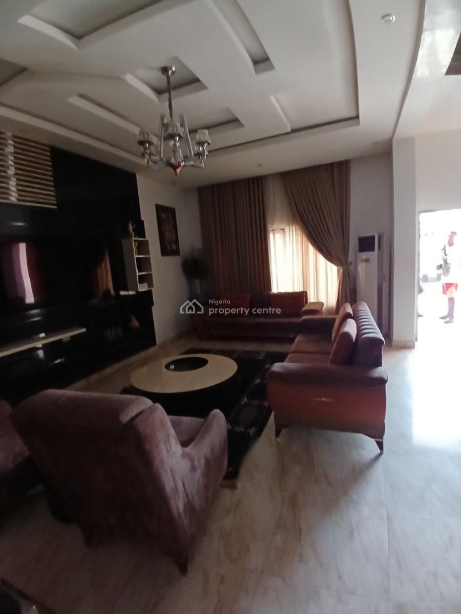 Fully Furnished 4 Bedroom Terrace Duplex with 1room Bq, Guzape District Abuja Diplomatic Zone, Guzape District, Abuja, Terraced Duplex for Rent