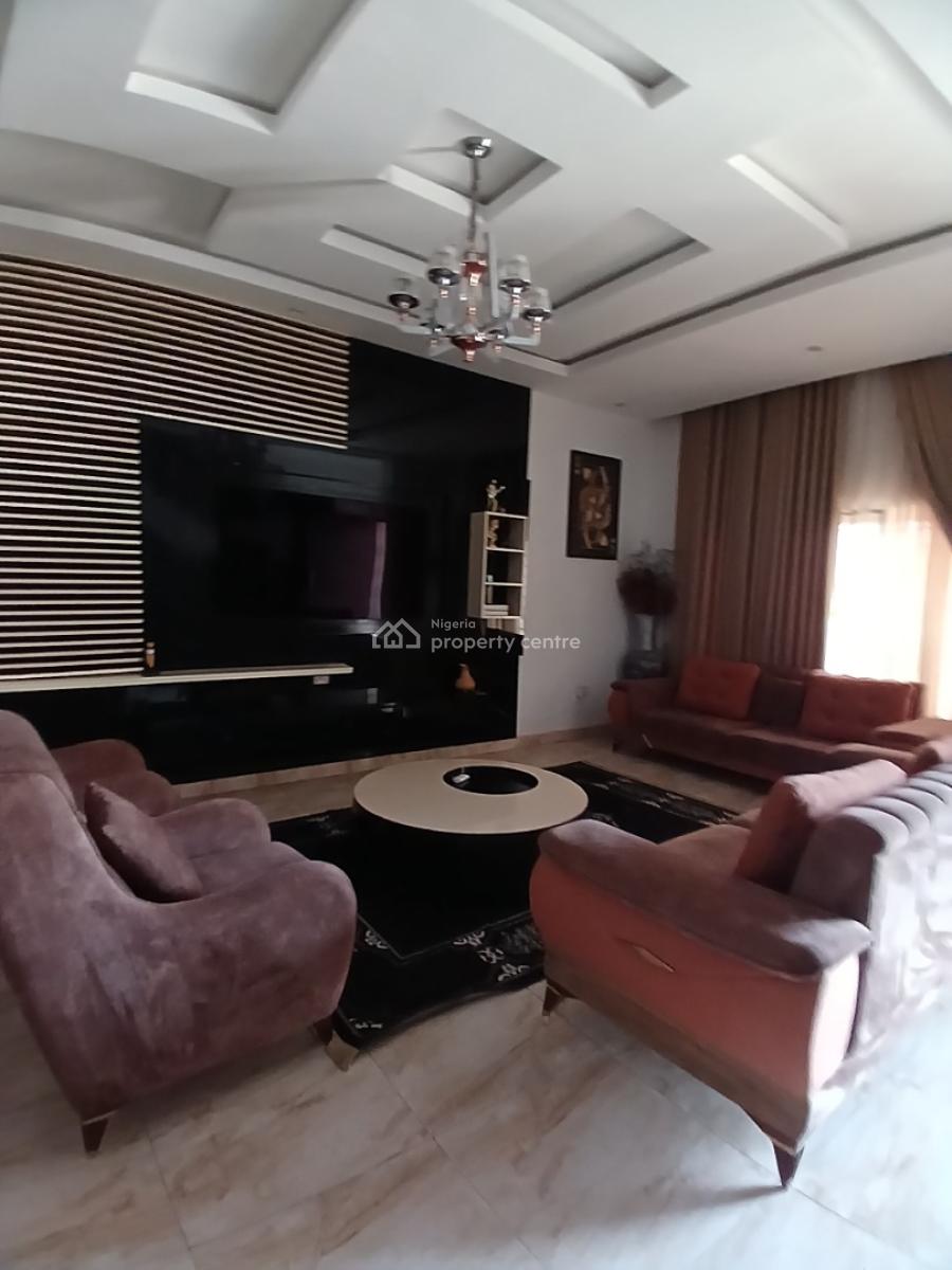 Fully Furnished 4 Bedroom Terrace Duplex with 1room Bq, Guzape District Abuja Diplomatic Zone, Guzape District, Abuja, Terraced Duplex for Rent