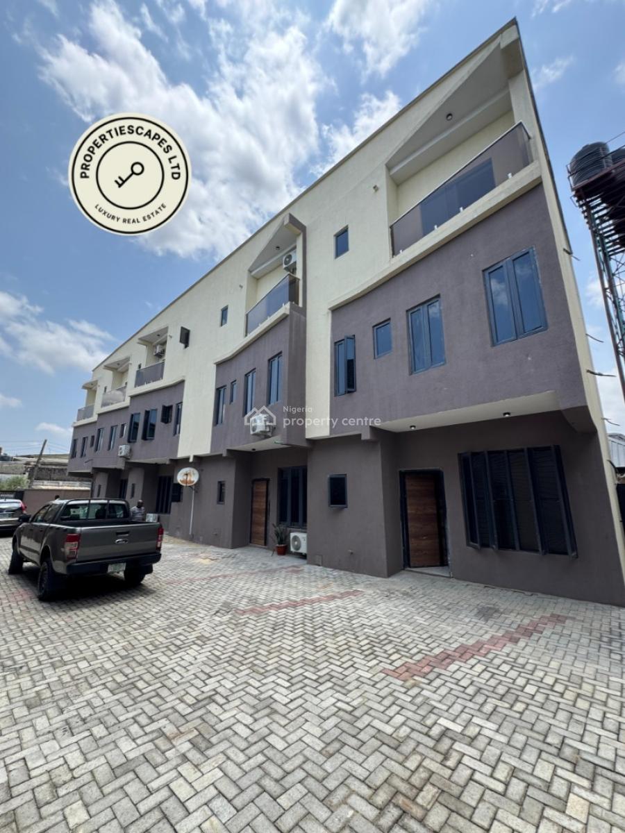 Beautiful 4 Bedroom Terrace Duplex with a Room Bq., Gbagada, Lagos, Terraced Duplex for Sale