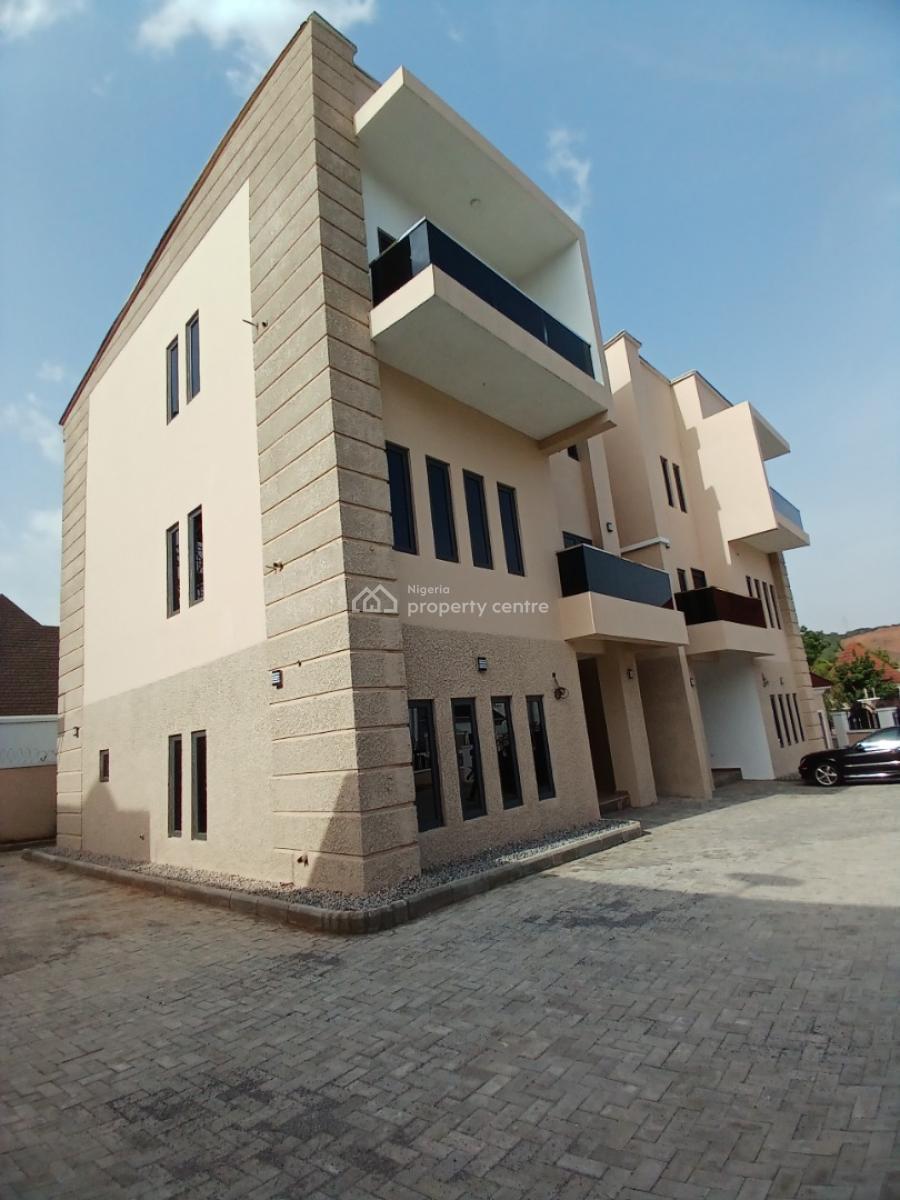 Brand New 4 Bedroom Detached Duplex with 1room Bq, Guzape Abuja Diplomatic Zone, Guzape District, Abuja, Detached Duplex for Rent
