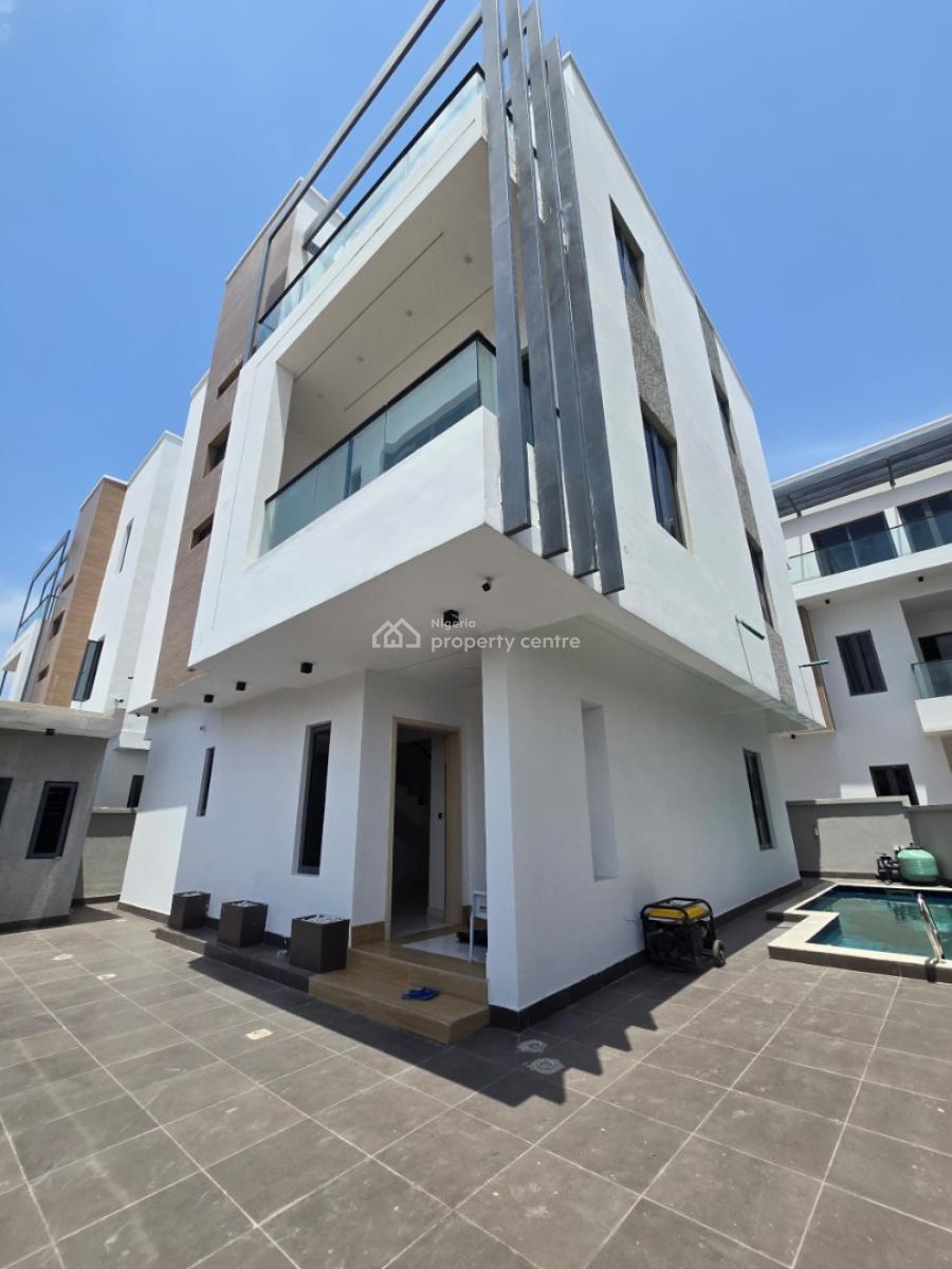 Stunning Modern Luxury Designed 5 Bedroom Detached House with Pool & B, Lekki Phase 1, Lekki, Lagos, Detached Duplex for Sale