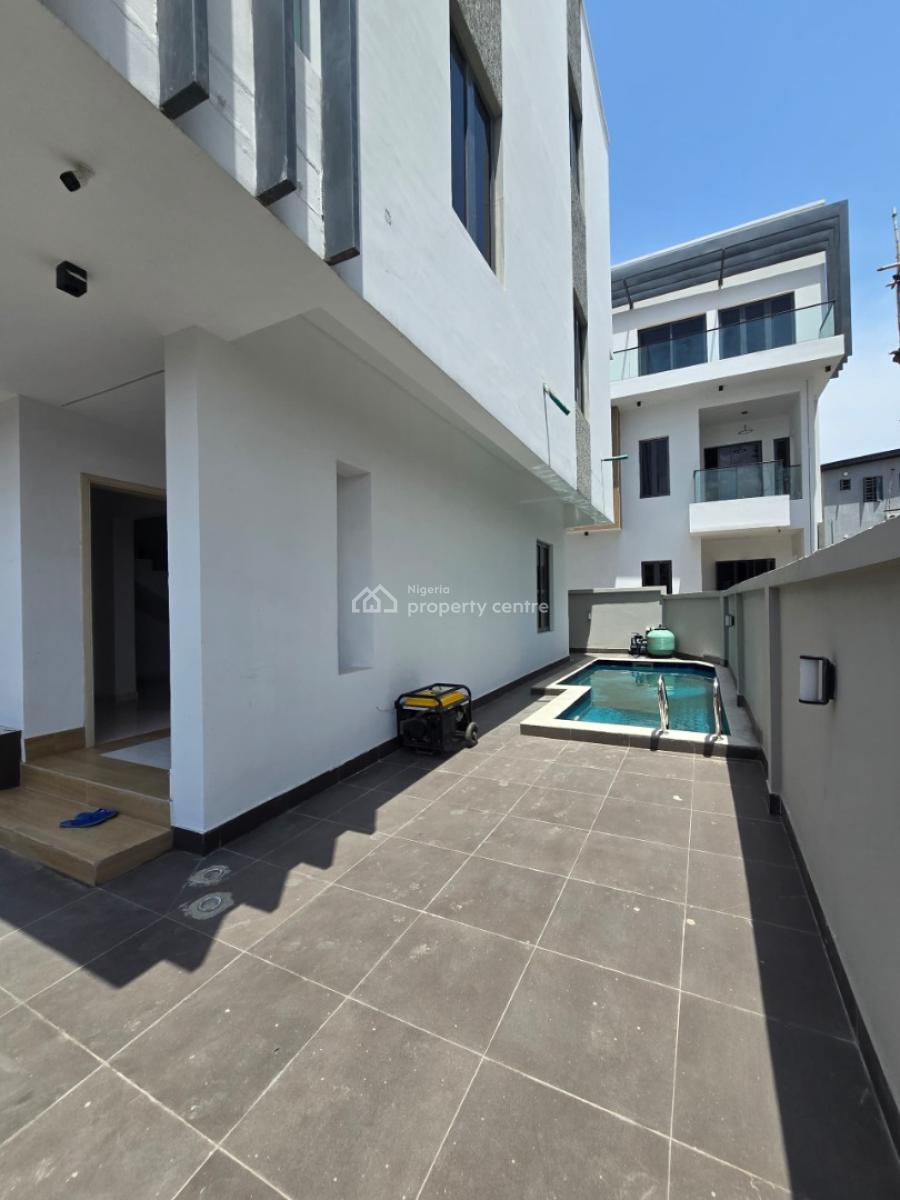 Stunning Modern Luxury Designed 5 Bedroom Detached House with Pool & B, Lekki Phase 1, Lekki, Lagos, Detached Duplex for Sale
