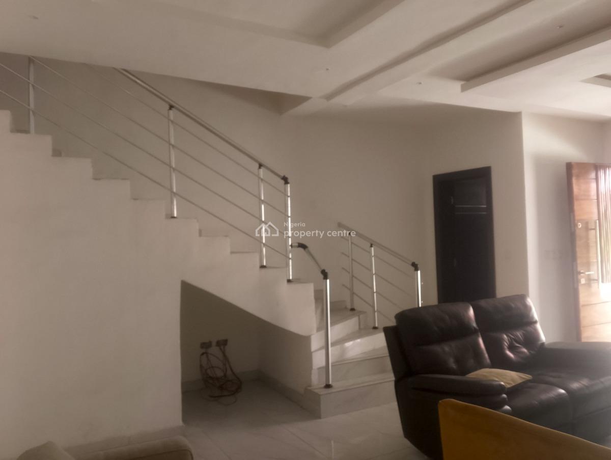 Newly Built 4 Bedroom Terrace Duplex with a Room Bq, Pool and Gym, Off Kunsenla Road, Ikate Elegushi, Lekki, Lagos, Terraced Duplex for Sale