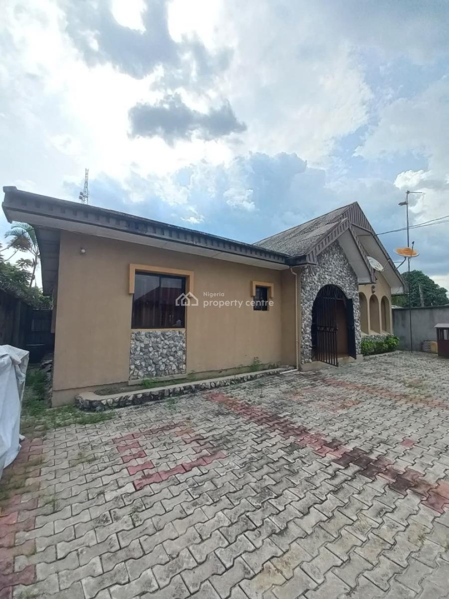 Sharp 3 Bedroom Detached Bungalow with Bq, Trans Amadi, Trans Amadi, Port Harcourt, Rivers, Detached Bungalow for Sale