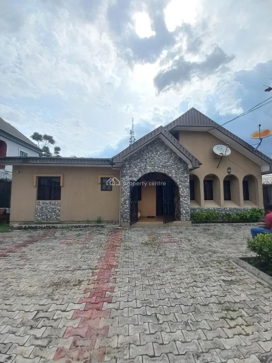 Sharp 3 Bedroom Detached Bungalow with Bq, Trans Amadi, Trans Amadi, Port Harcourt, Rivers, Detached Bungalow for Sale
