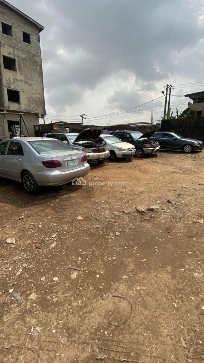 Fenced and Gated 1,400 Square Meters of Land in a Prime Axis, Opebi, Ikeja, Lagos, Mixed-use Land for Sale