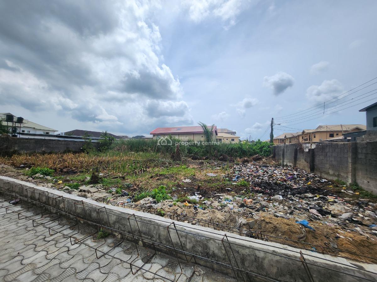 Fenced and Gated 790sqms Land, Behind Blenco Supermarket, Sangotedo, Ajah, Lagos, Residential Land for Sale