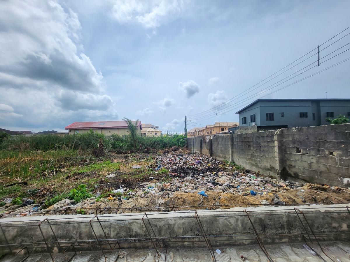 Fenced and Gated 790sqms Land, Behind Blenco Supermarket, Sangotedo, Ajah, Lagos, Residential Land for Sale