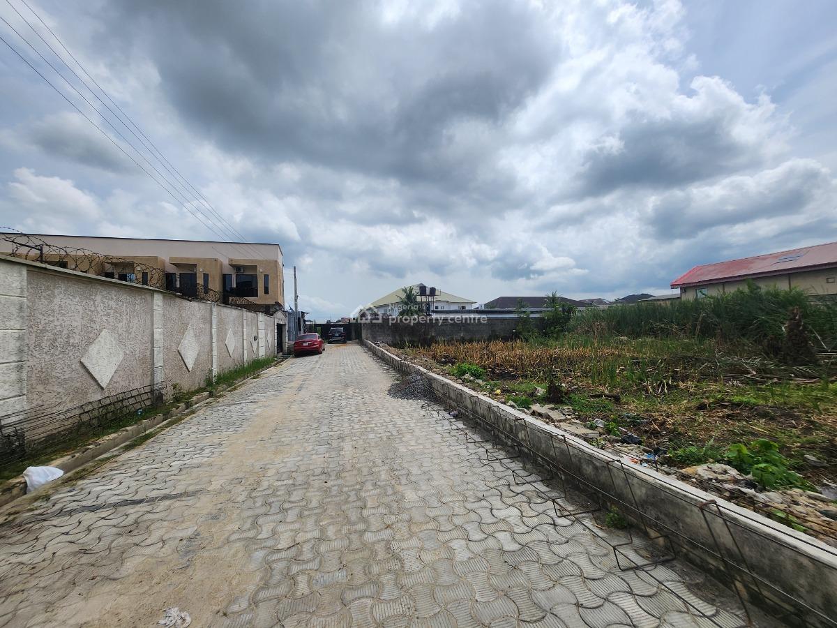 Fenced and Gated 790sqms Land, Behind Blenco Supermarket, Sangotedo, Ajah, Lagos, Residential Land for Sale