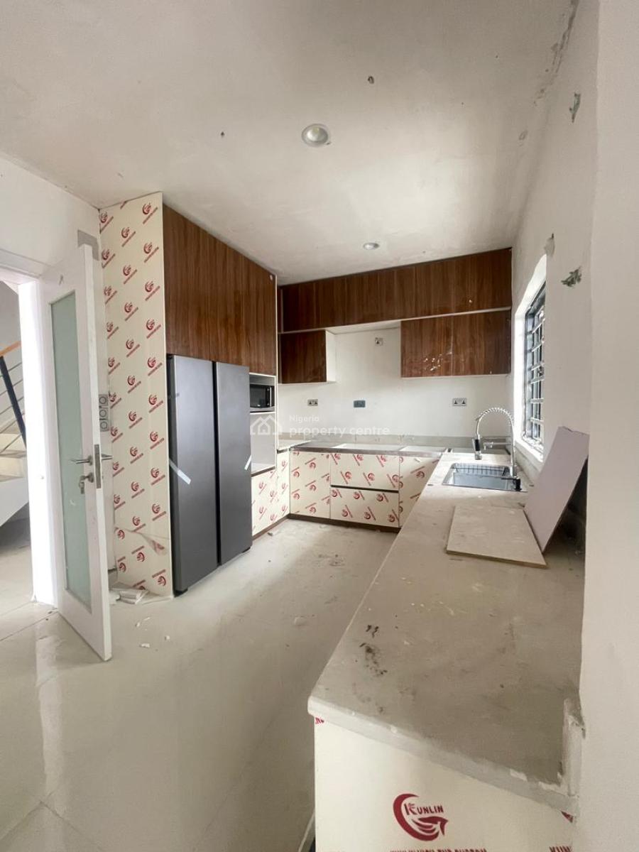 4 Bedroom Terrace Duplex Built  with Wet & Dry Kitchen and a Room Bq, Ikate, Lekki, Lagos, Terraced Duplex for Sale
