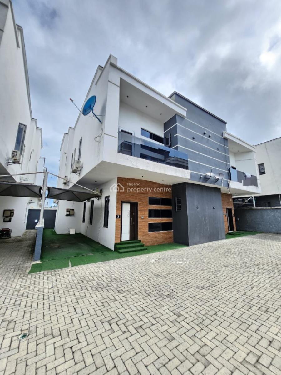 Lovely 4 Bedroom Semi Detached Duplex in a Fully Serviced Estate, Orchid Road, Lekki, Lagos, Semi-detached Duplex for Sale