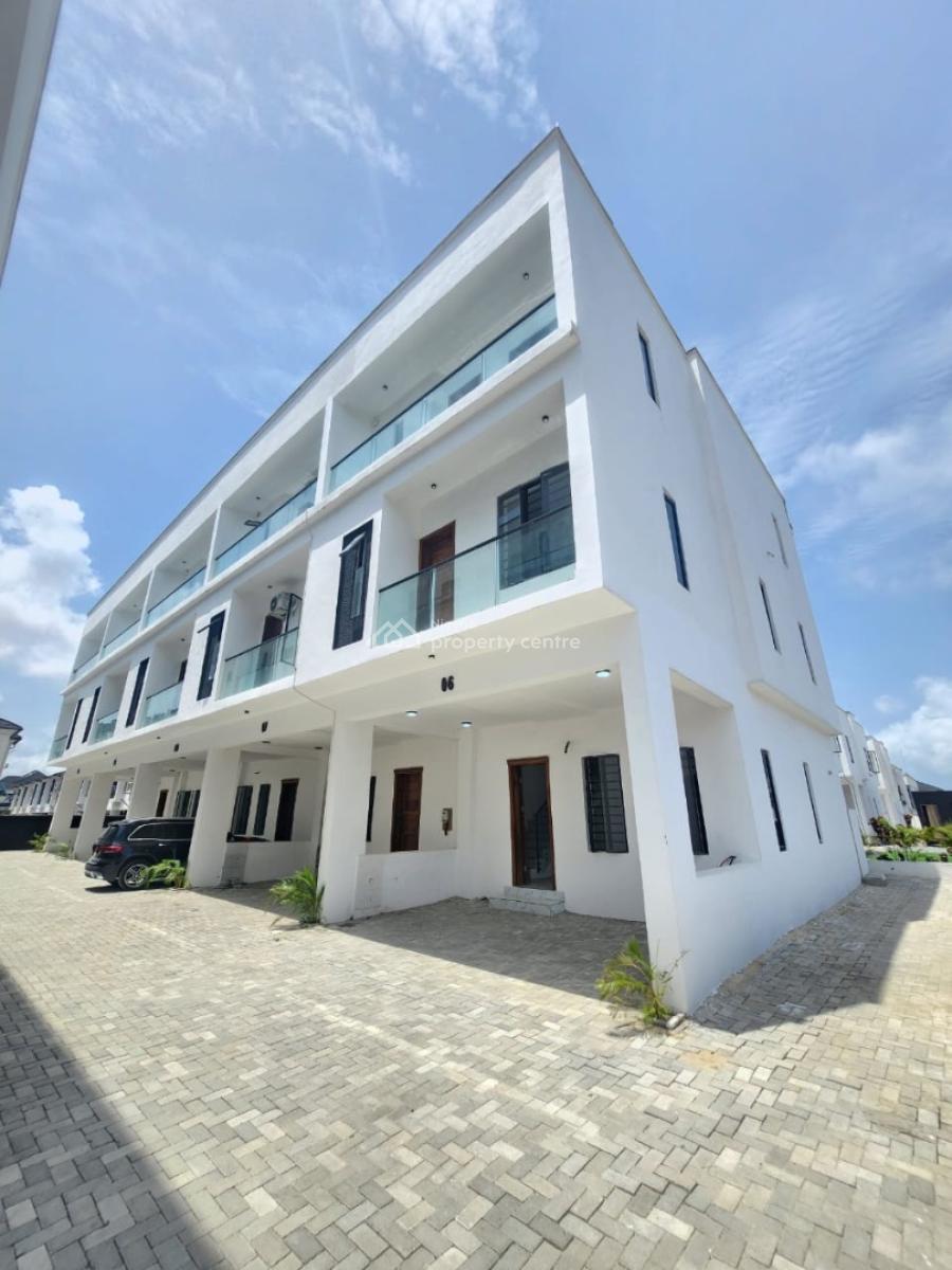 Brand New 4 Bedroom Terrace Duplex in a Fully Serviced Estate, Orchid Road, Lekki, Lagos, Terraced Duplex for Sale