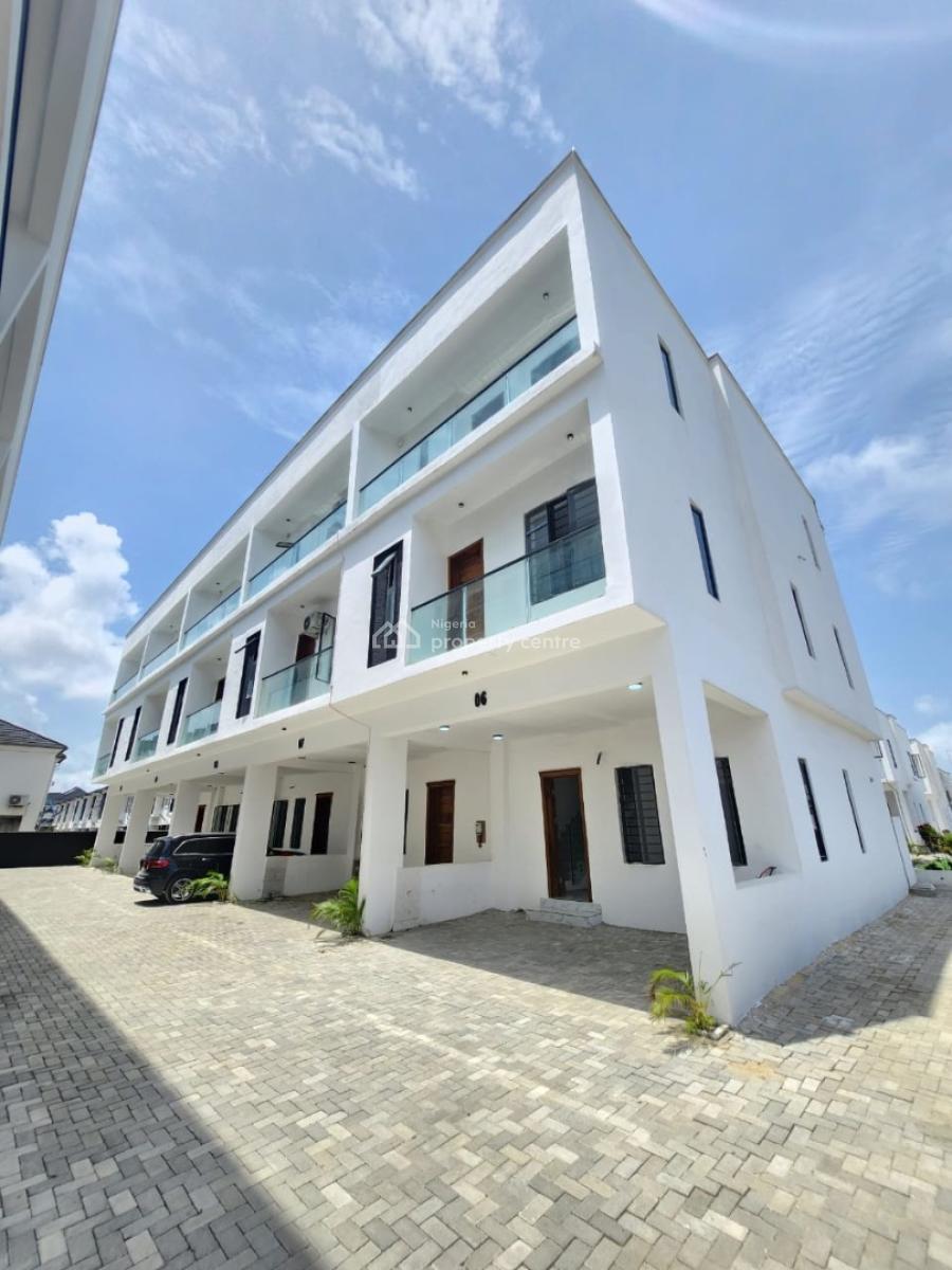 Brand New 4 Bedroom Terrace Duplex in a Fully Serviced Estate, Orchid Road, Lekki, Lagos, Terraced Duplex for Sale