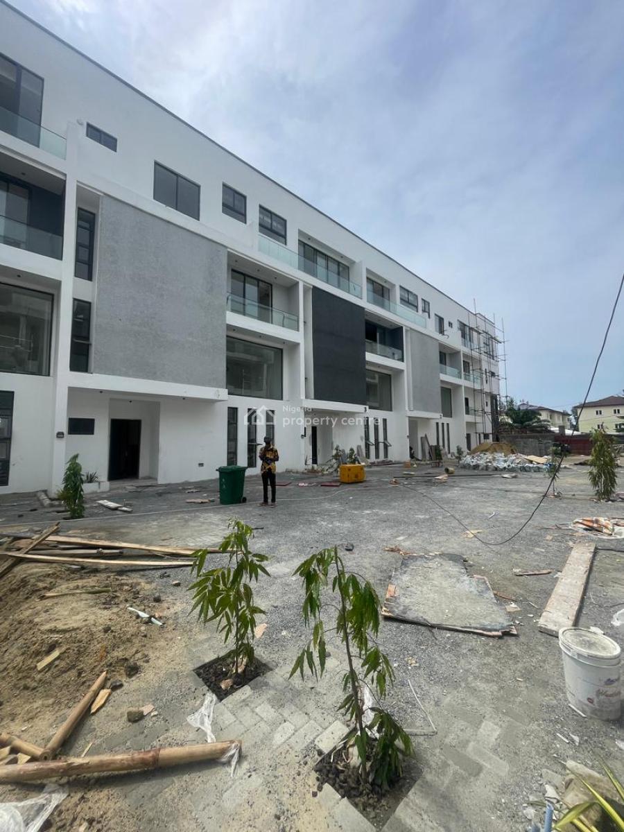 Luxury Well Finished 5 Bedroom Serviced Terrace Duplex with a Bq, Ikate, Lekki, Lagos, Terraced Duplex for Sale