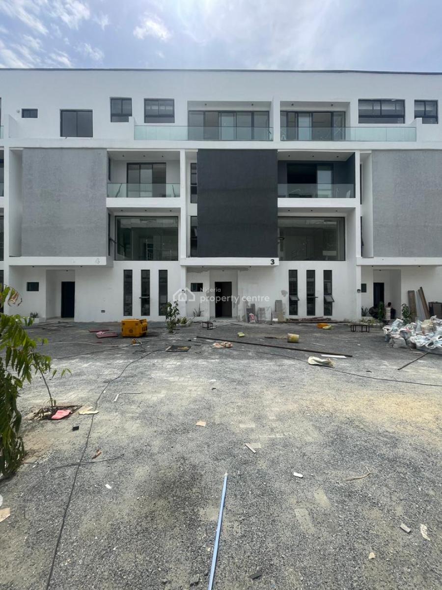 Luxury Well Finished 5 Bedroom Serviced Terrace Duplex with a Bq, Ikate, Lekki, Lagos, Terraced Duplex for Sale