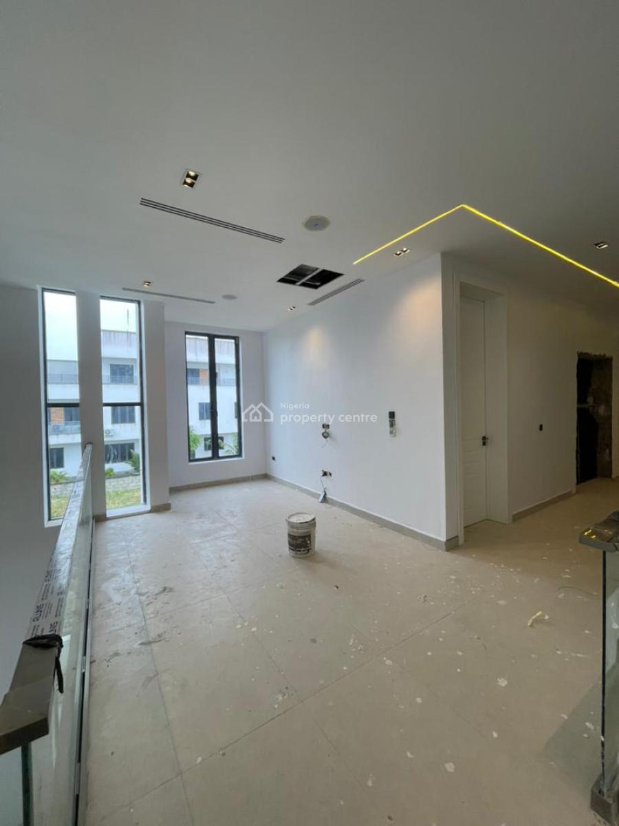Contemporary 5 Bedroom Semi Detached Home with a Bq, Gym, Cinema, Pool, Ikate, Lekki, Lagos, Semi-detached Duplex for Sale