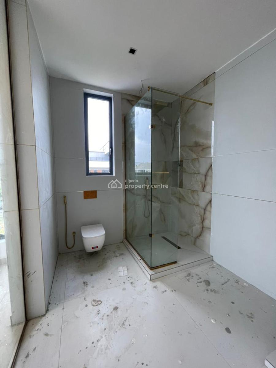 Contemporary 5 Bedroom Semi Detached Home with a Bq, Gym, Cinema, Pool, Ikate, Lekki, Lagos, Semi-detached Duplex for Sale