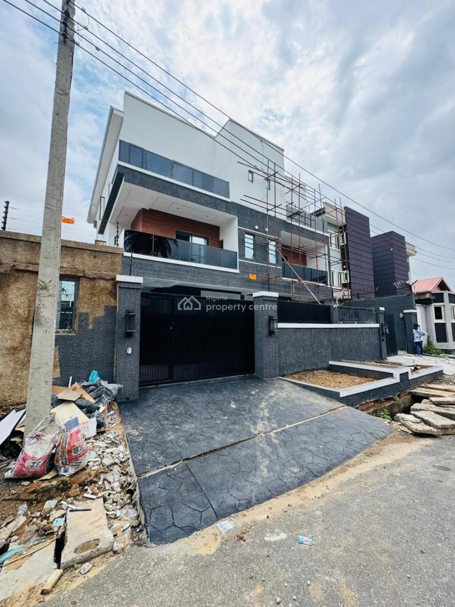 Smartly Styled 4 Bedroom Semi Detached Dupled with a Room Bq, Gra, Ogudu, Lagos, Semi-detached Duplex for Sale