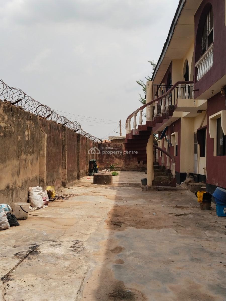 4 Units of 3 Bedrooms Flat with Shops, Via Ojodu Berger, Ibafo, Ogun, Block of Flats for Sale
