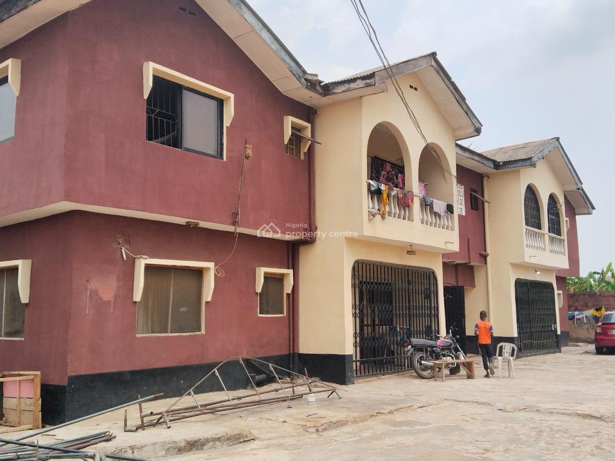 4 Units of 3 Bedrooms Flat with Shops, Via Ojodu Berger, Ibafo, Ogun, Block of Flats for Sale