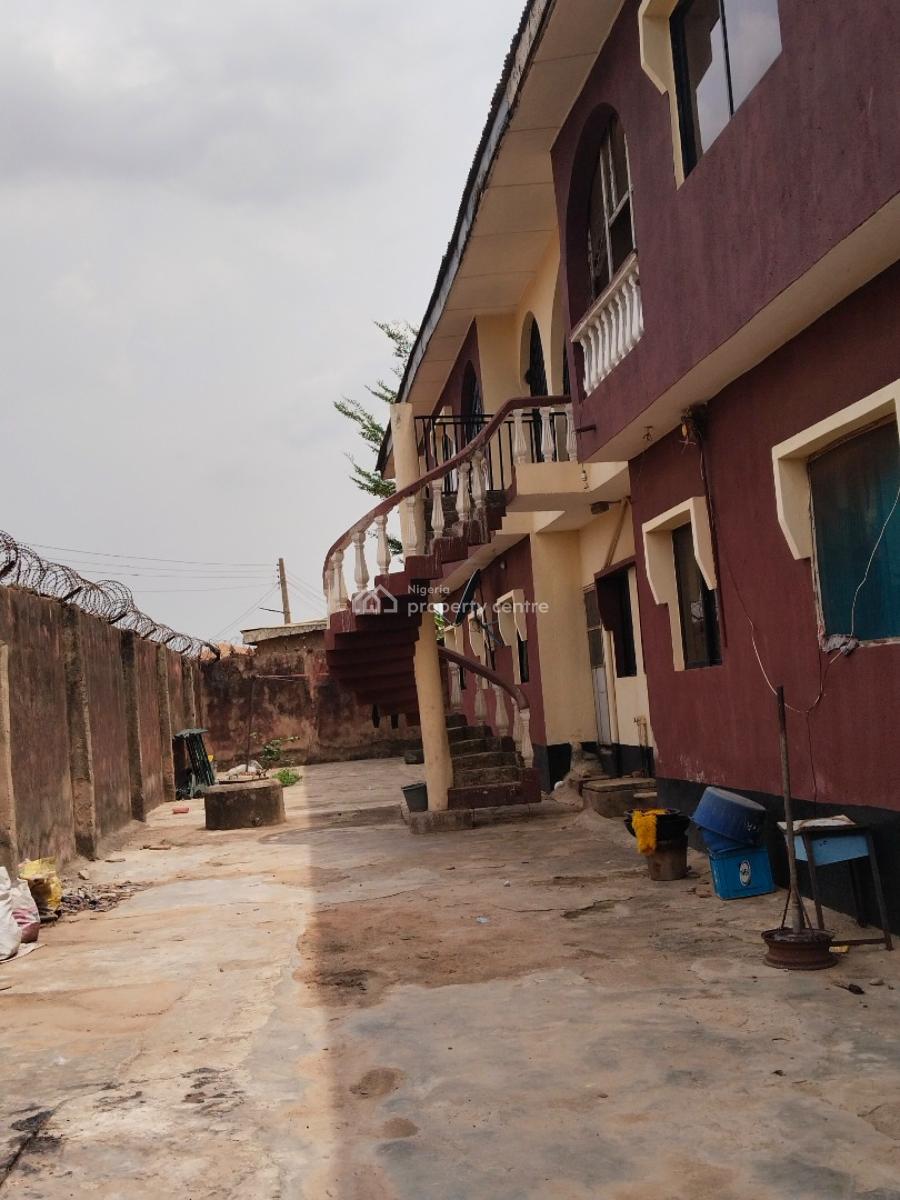4 Units of 3 Bedrooms Flat with Shops, Via Ojodu Berger, Ibafo, Ogun, Block of Flats for Sale