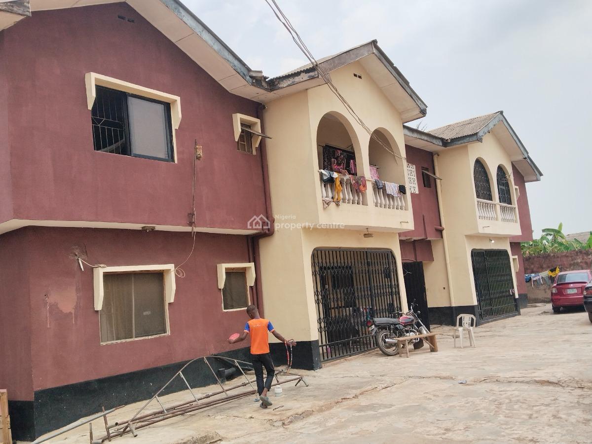 4 Units of 3 Bedrooms Flat with Shops, Via Ojodu Berger, Ibafo, Ogun, Block of Flats for Sale
