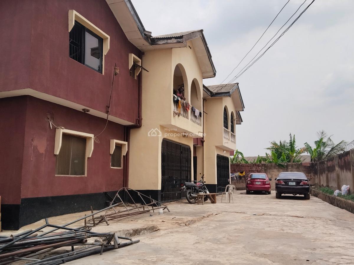 4 Units of 3 Bedrooms Flat with Shops, Via Ojodu Berger, Ibafo, Ogun, Block of Flats for Sale