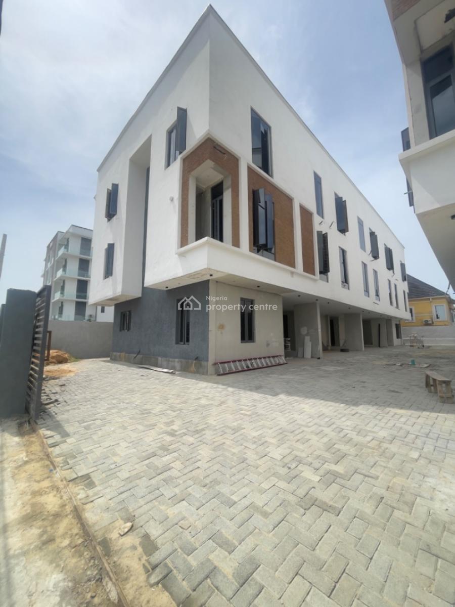 Luxury 4 Bedroom Terrace Duplex with Two Kitchen and Bq, Ikate, Lekki, Lagos, Terraced Duplex for Sale
