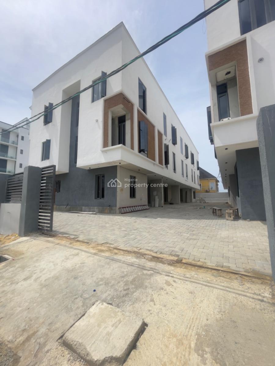 Luxury 4 Bedroom Terrace Duplex with Two Kitchen and Bq, Ikate, Lekki, Lagos, Terraced Duplex for Sale