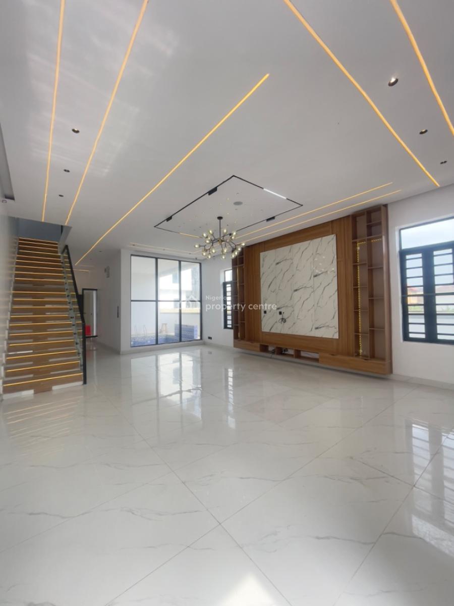 Full Luxury 5 Bedroom with Swimming Pool and Bq, Vgc Harris Drive in an Estate, Vgc, Lekki, Lagos, Detached Duplex for Sale