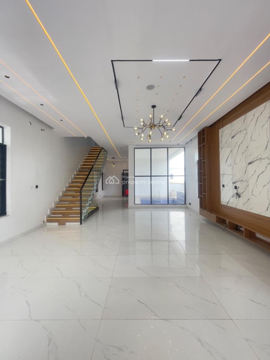 Full Luxury 5 Bedroom with Swimming Pool and Bq, Vgc Harris Drive in an Estate, Vgc, Lekki, Lagos, Detached Duplex for Sale