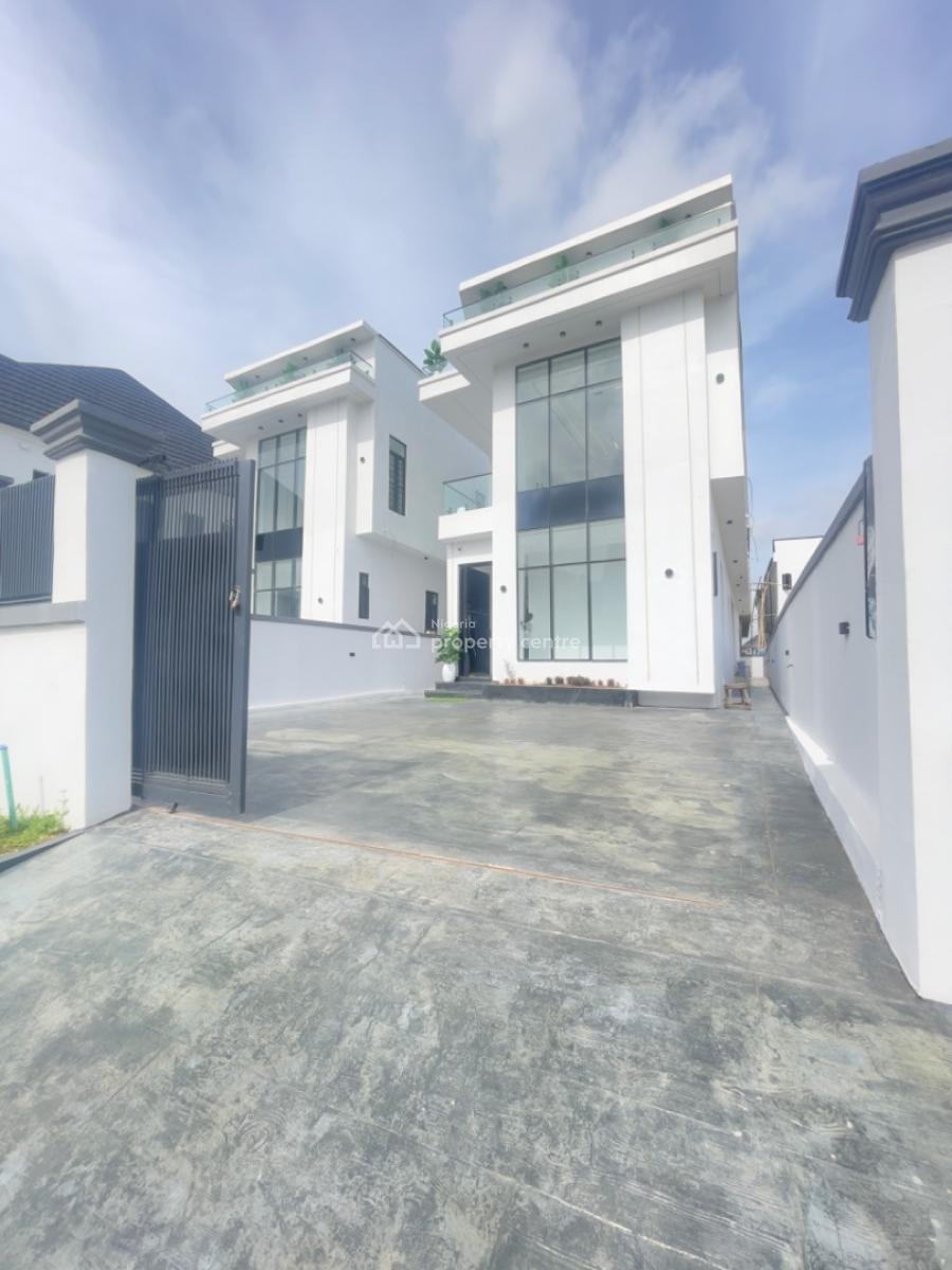 Full Luxury 5 Bedroom with Swimming Pool and Bq, Vgc Harris Drive in an Estate, Vgc, Lekki, Lagos, Detached Duplex for Sale