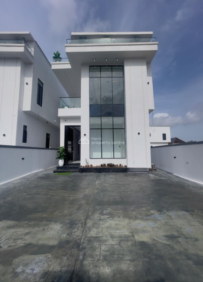 Full Luxury 5 Bedroom with Swimming Pool and Bq, Vgc Harris Drive in an Estate, Vgc, Lekki, Lagos, Detached Duplex for Sale