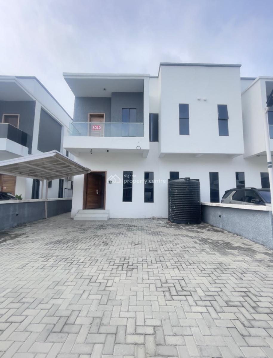 Spacious Beautiful 4 Bedroom Semi Detached Duplex with Bq, Vgc Harris Drive in an Estate, Vgc, Lekki, Lagos, Semi-detached Duplex for Sale