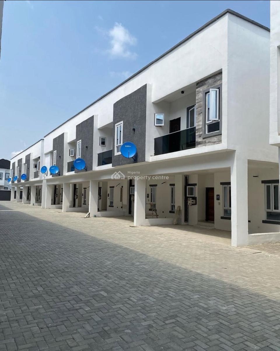 Luxury 3 Bedrooms Terraced Duplex with Excellent Facility, Vgc, Harris Drive, Lekki, Lagos, Terraced Duplex for Rent