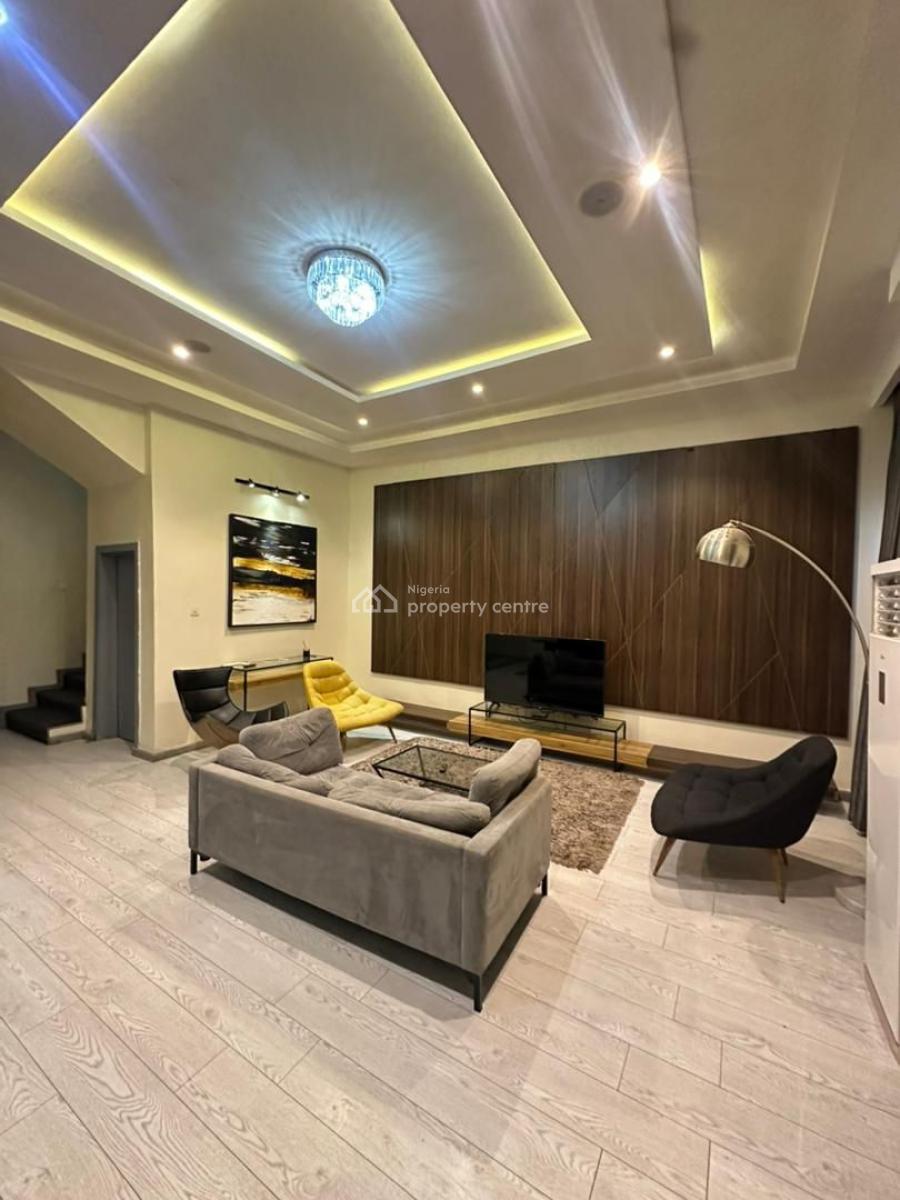 Luxury 4 Bedroom Semi Detached Duplex with Excellent Facility, Chevron, Lekki, Lagos, Semi-detached Duplex for Rent