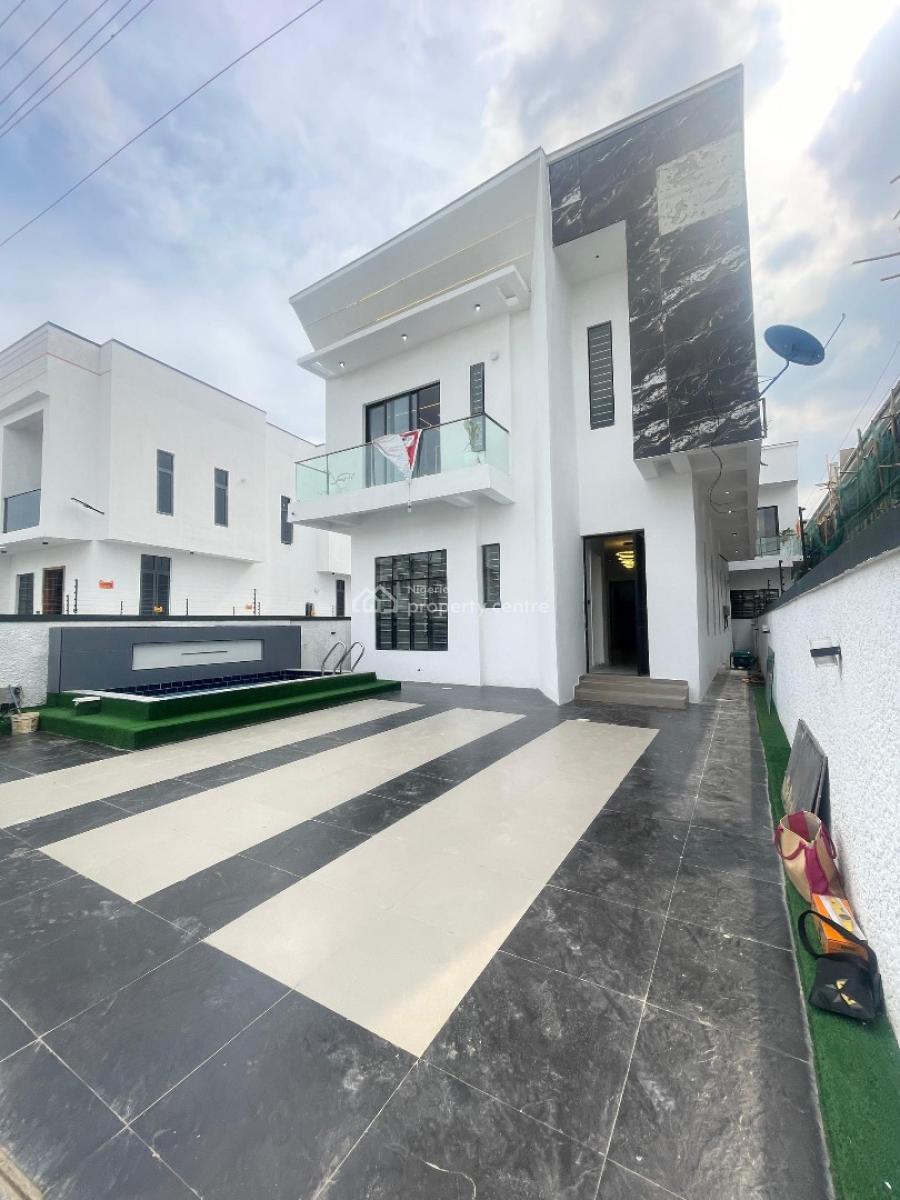 Aesthetically Crafted 5 Bedroom Fully Detached Home, Ikota, Lekki, Lagos, Detached Duplex for Sale