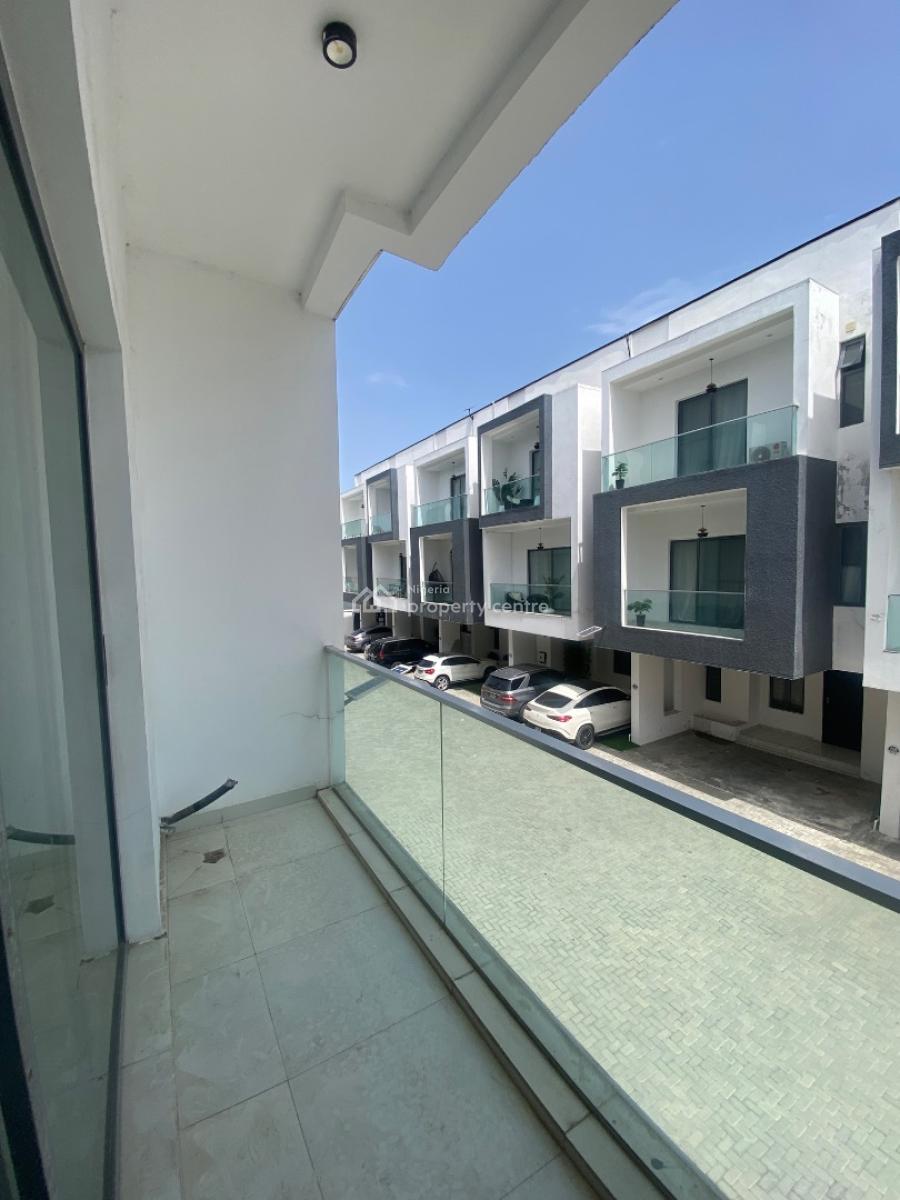 Contemporary 4 Bedrooms Terraced Triplex with Bq, Orchid Road, Lekki, Lagos, Terraced Duplex for Rent