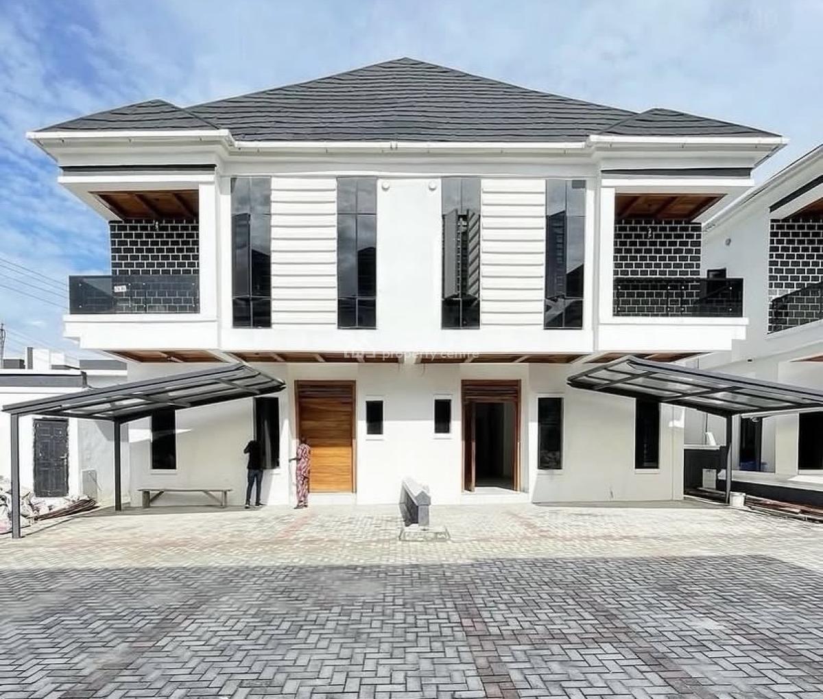 4 Bedroom Semi Detached  Duplex, Orchid Road, Lekki, Lagos, House for Rent