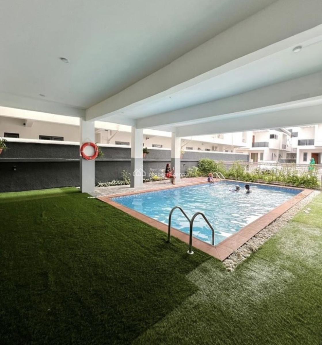 4 Bedroom Terrace Duplex with 24hrs Light, Pool , Gym ,play Ground, Ologolo, Ologolo, Lekki, Lagos, House for Rent