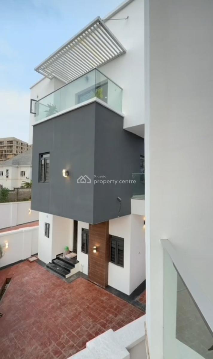 Newly Built 4 Bedroom Terrace Duplex with Bq, Guzape District, Abuja, Detached Duplex for Sale