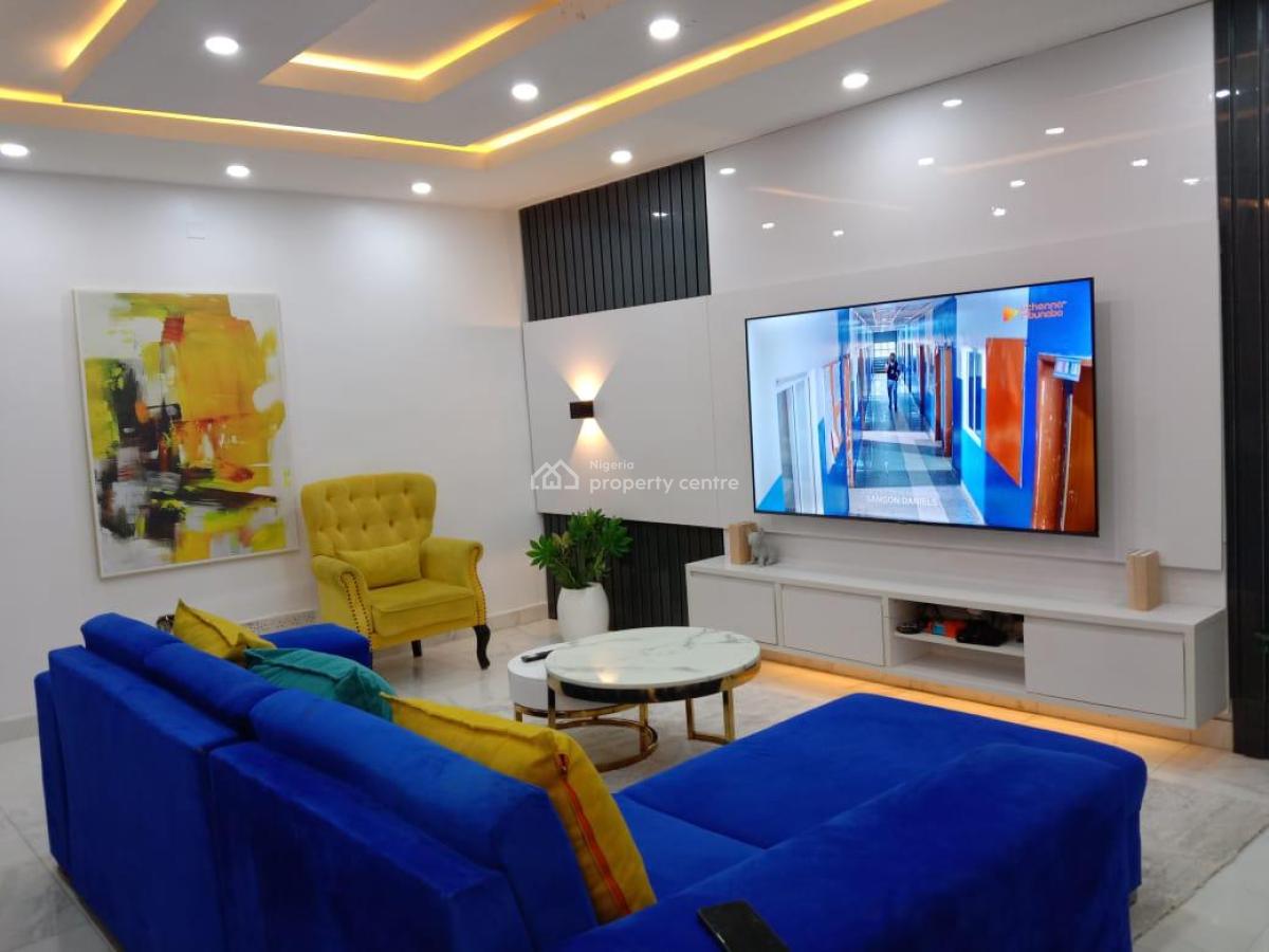 Luxury 3 Bedroom Terrace Duplex in a Secured Estate, Lekki Gardens 2, Ajah, Lagos, Terraced Duplex Short Let