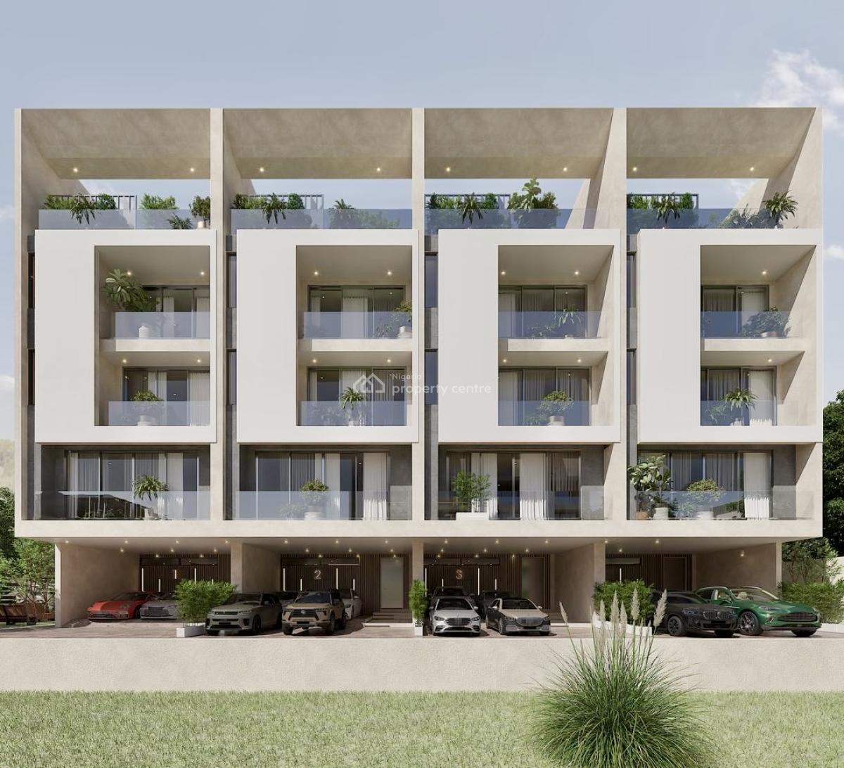 New Units of 4 Bedroom Terraced Duplexes, Banana Island, Ikoyi, Lagos, Terraced Duplex for Sale