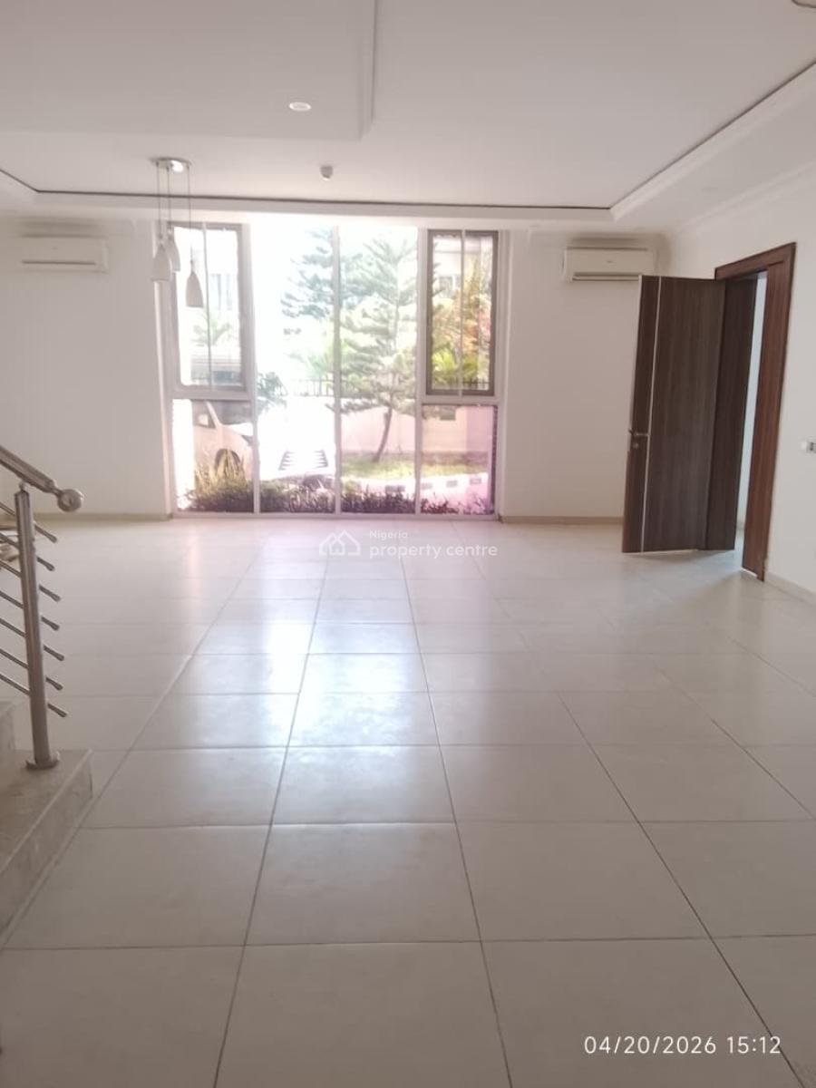 Step Into Comfort in This 4 Bedroom Terrace Duplex with Bq, Banana Island, Ikoyi, Lagos, Terraced Duplex for Rent