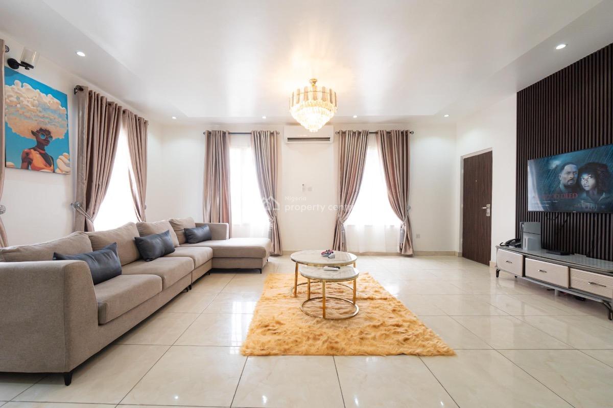 Serviced 3-bedroom Apartment in a Decent and Secure Environment, Oluwakayode Jacob Crescent, Off Freedom Way, Lekki Phase 1, Lekki, Lagos, Flat / Apartment Short Let